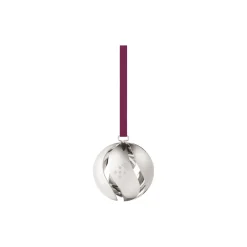 Outlet Georg Jensen 2025 Julekugle, sølv s&oslash;lv, s&oslash;lv