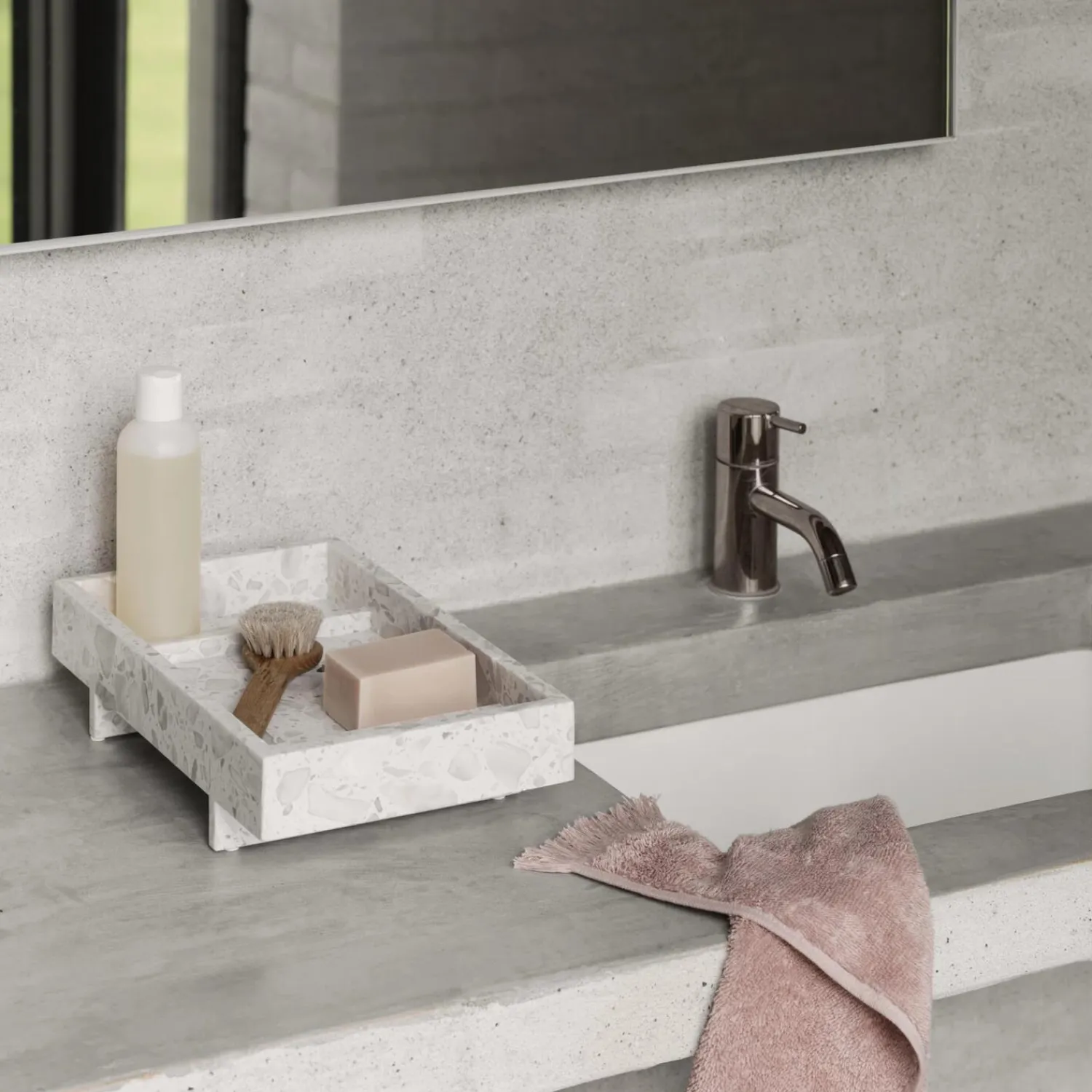Outlet Blomus ABENTO Tray, nimbus cloud
