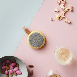 Kreafunk aGO 2 fabric Bluetooth højtaler soft yellow