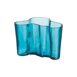 Clearance Iittala Alvar Aalto vase 14 cm, turkis
