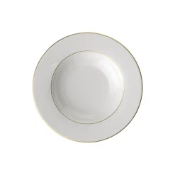 New Villeroy & Boch Anmut Gold Dyb Tallerken Ø 24 cm, hvid/guld