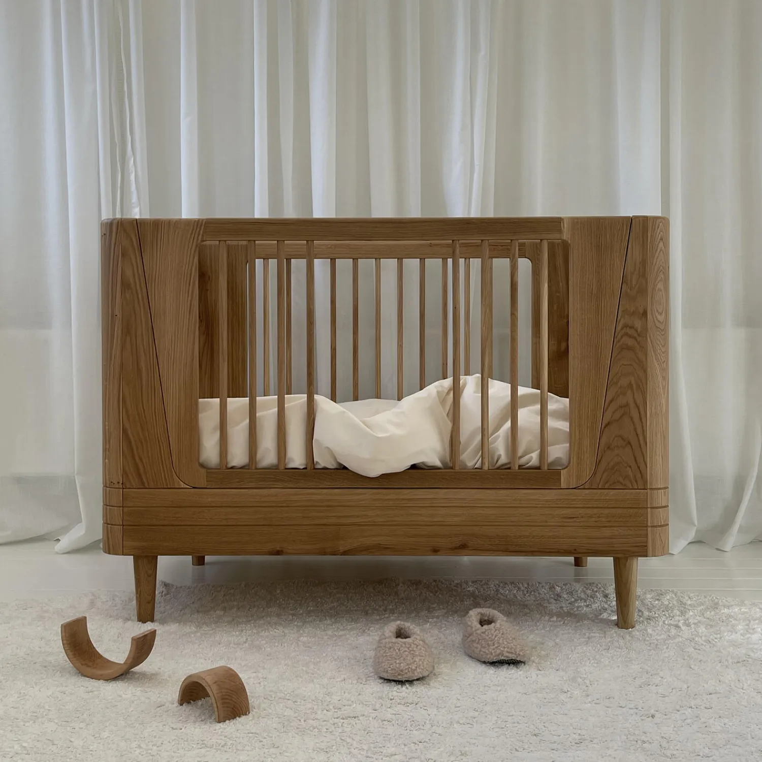 Best We Are Bitte Baby sengetøj, hval oat med hval