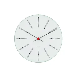 Discount Arne Jacobsen Clocks Bankers vægur, hvid
