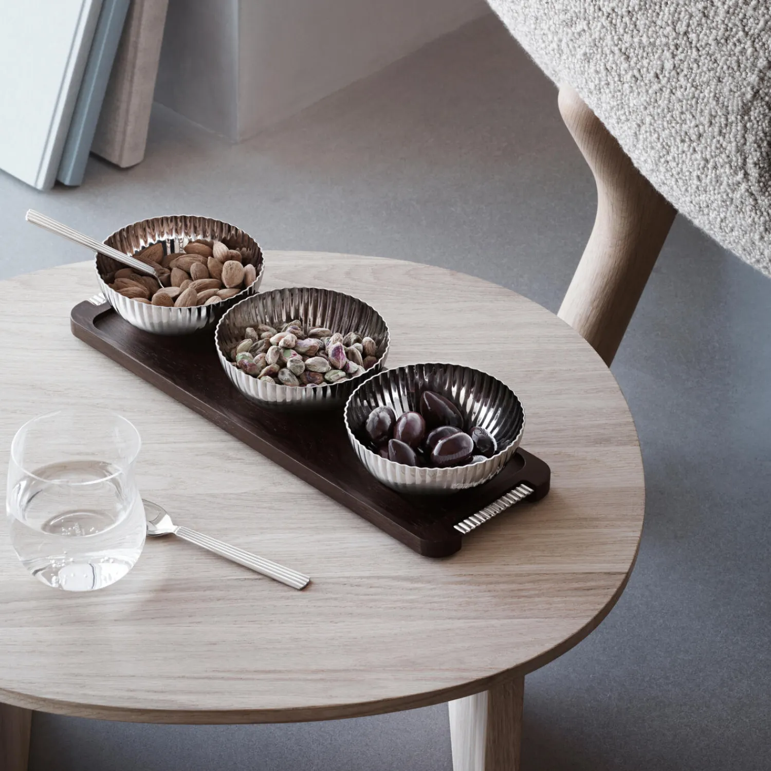 Clearance Georg Jensen Bernadotte bakke med skåle