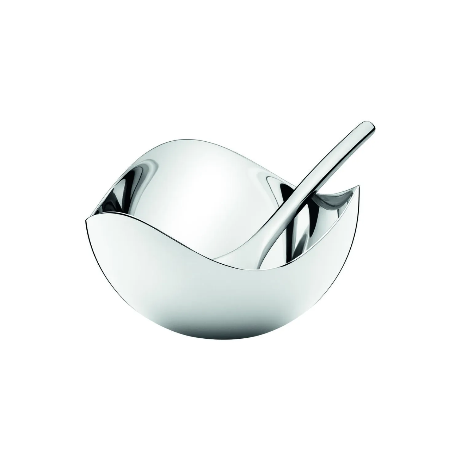 Clearance Georg Jensen Bloom saltkar med ske