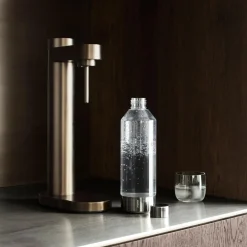 Stelton Køkkenmaskiner<Brus kulsyremaskine, dark brown metallic
