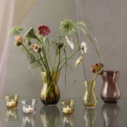 Clearance Holmegaard Calabas vase, amber