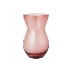 Holmegaard Vaser<Calabas vase, burgundy