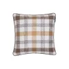 Online Lexington Checked Pillow Cover, olive/oat