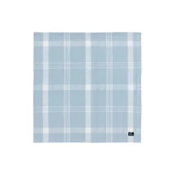 Lexington Bordtekstiler<Checked Recycled Cotton Oxford Napkin, blue/white