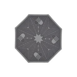 Best Georg Jensen Damask CHRISTMAS TRADITIONAL juletræstæppe, grey