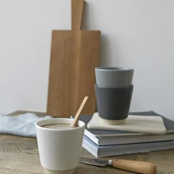 Knabstrup Keramik Kopper & Krus<Colorit kop, grey