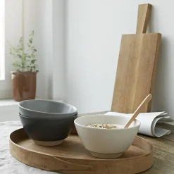 Clearance Knabstrup Keramik Colorit skål Ø 14 cm, grey