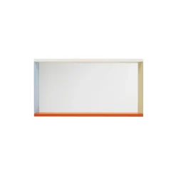 Vitra Vægspejle<Colour Frame Mirror Medium, blue/orange