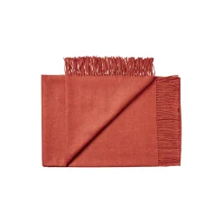 Sale Silkeborg Uldspinderi Cusco plaid, 00707 pumpkin orange