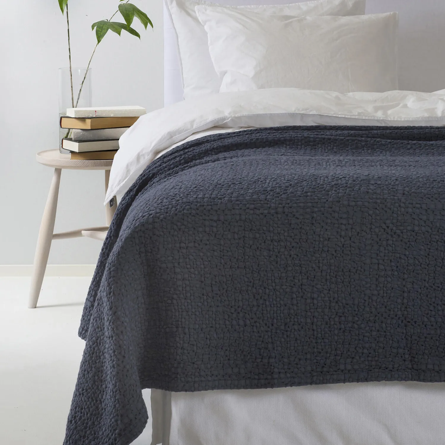Clearance Himla Dani sengetæppe, indigo