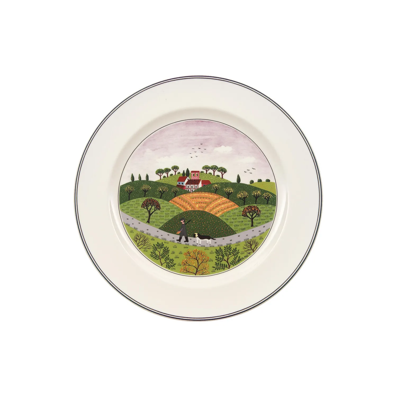 Discount Villeroy & Boch Design Naif tallerken Ø 27 cm, huntsman