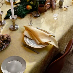 Best Georg Jensen Damask EASTER damaskdug, yellow