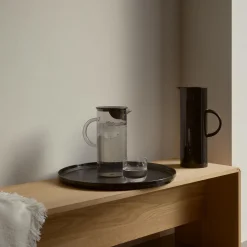 Stelton Bakker & Kurve<EM serveringsbakke Ø 40, black