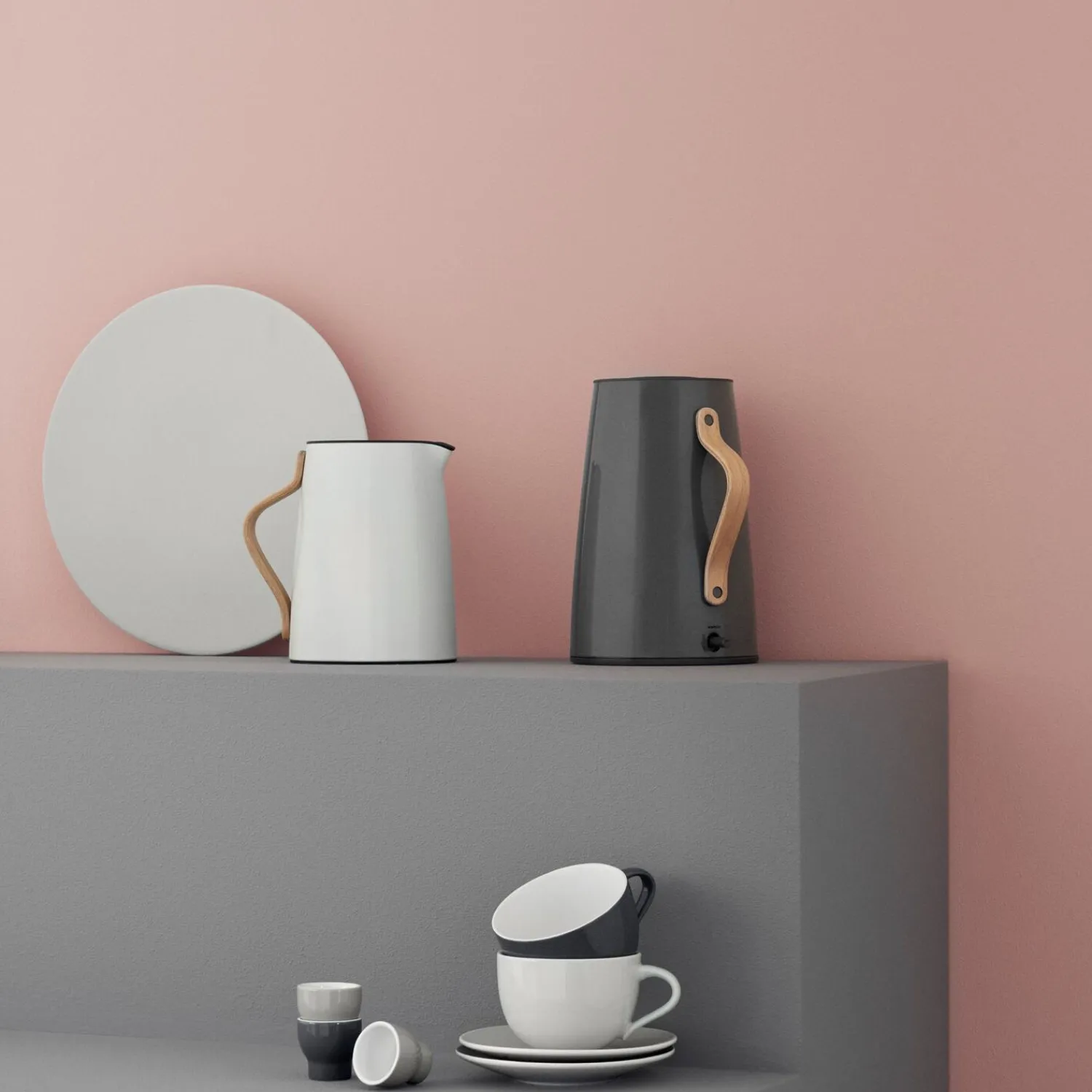 Stelton Køkkenmaskiner<Emma elkedel, grey