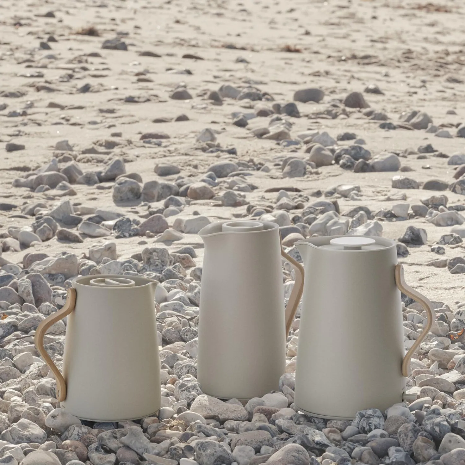 Clearance Stelton Emma kaffe-termokande, sand