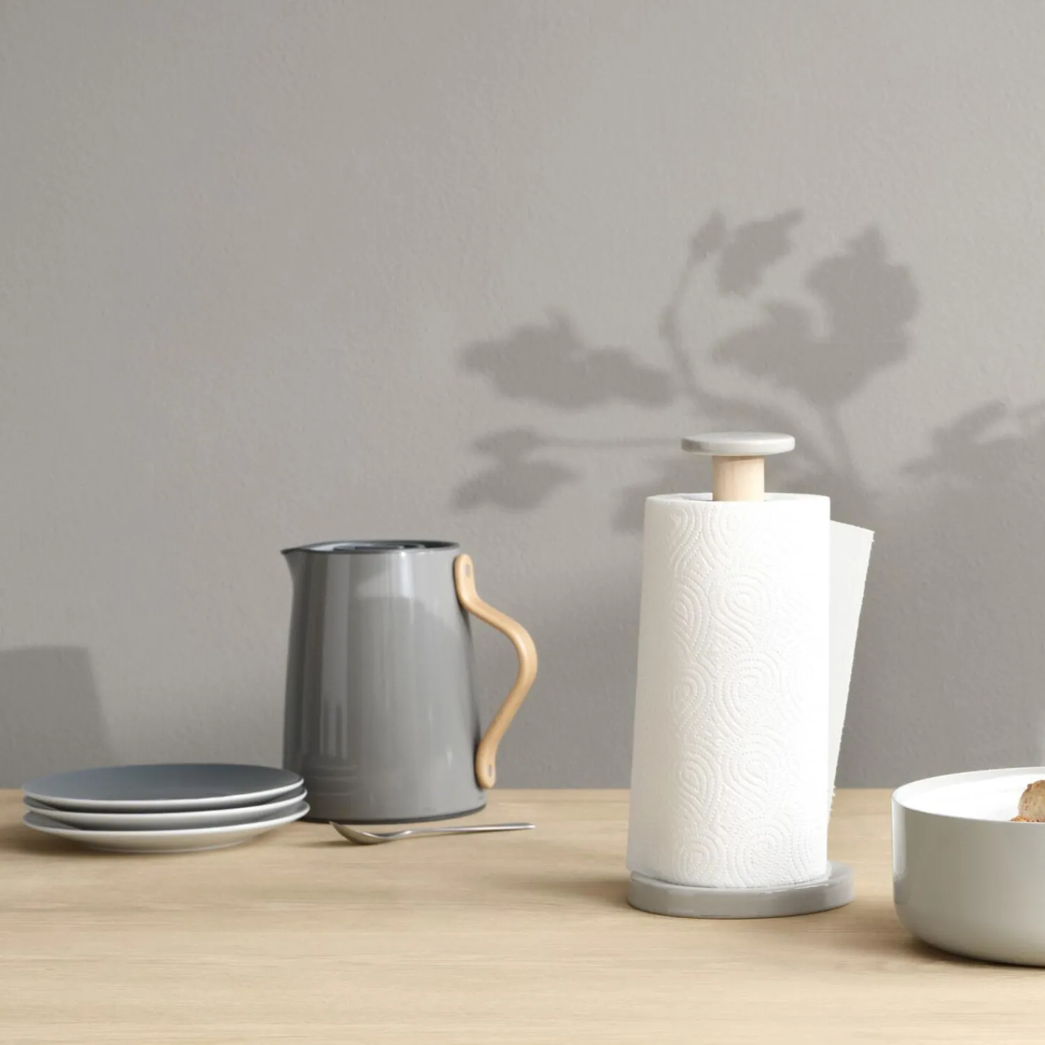 Hot Stelton Emma køkkenrulleholder, grey