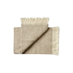 Silkeborg Uldspinderi Plaider<Fanø plaid, 00119 birch sand