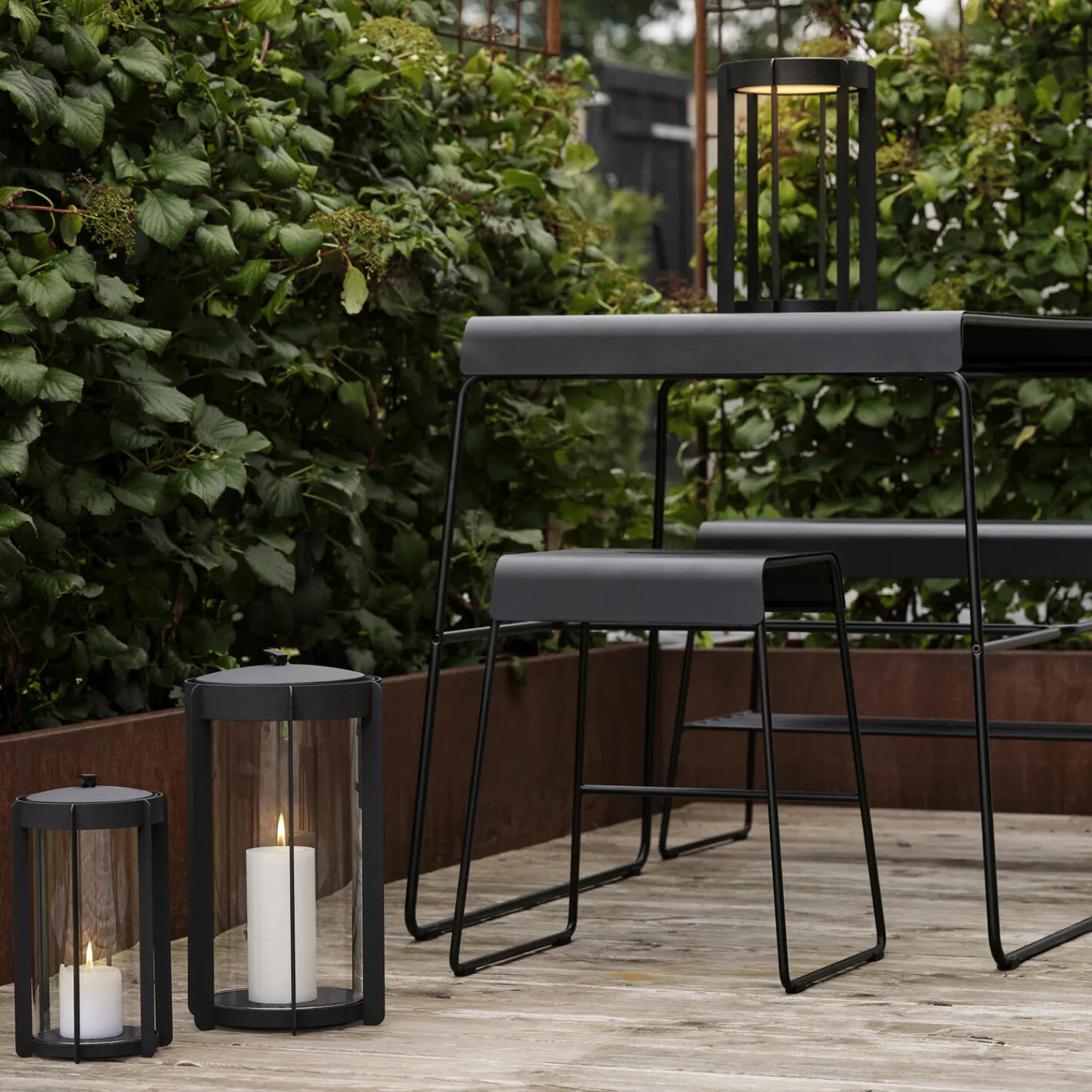 Hot Zone Denmark Firefly lanterne led, black