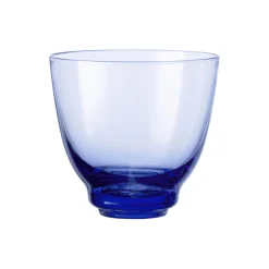 Holmegaard Glas<Flow vandglas, mørk blå mørk blå