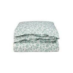 Outlet Lexington Flowers Cotton Sateen Bed Set, white/eucalyptus