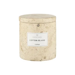 Blomus FRABLI Scented Candle S, travertine