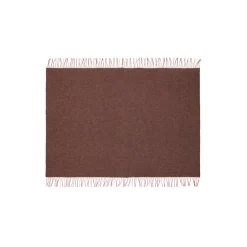 Silkeborg Uldspinderi Plaider<Franja plaid, 01232 pink-brown
