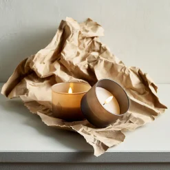 Discount Uyuni Lighting Glass Candle, grey