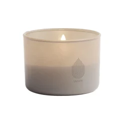 Uyuni Lighting Glass Candle, sandstone