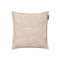 Best Lexington Herbarium Linen/Cotton Cushion Cover, beige/white