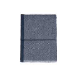 Best ELVANG Herringbone plaid, dark blue/grey