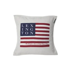 Online Lexington Icons Logo Art & Crafts pudebetræk, beige/white