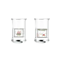 Holmegaard Glas<Juledramglas 2024 2 stk.