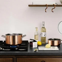 Eva Trio Gryder & Pander<Kasserolle 1,5 L, copper