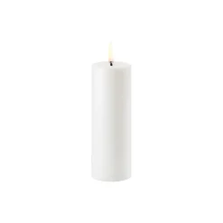 Best Uyuni Lighting LED Mini Pillar Candle 14.5 cm, nordic white