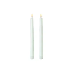 Uyuni Lighting Lys & Duftlys<LED Mini Taper Candle 25 cm 2 pcs, nordic white