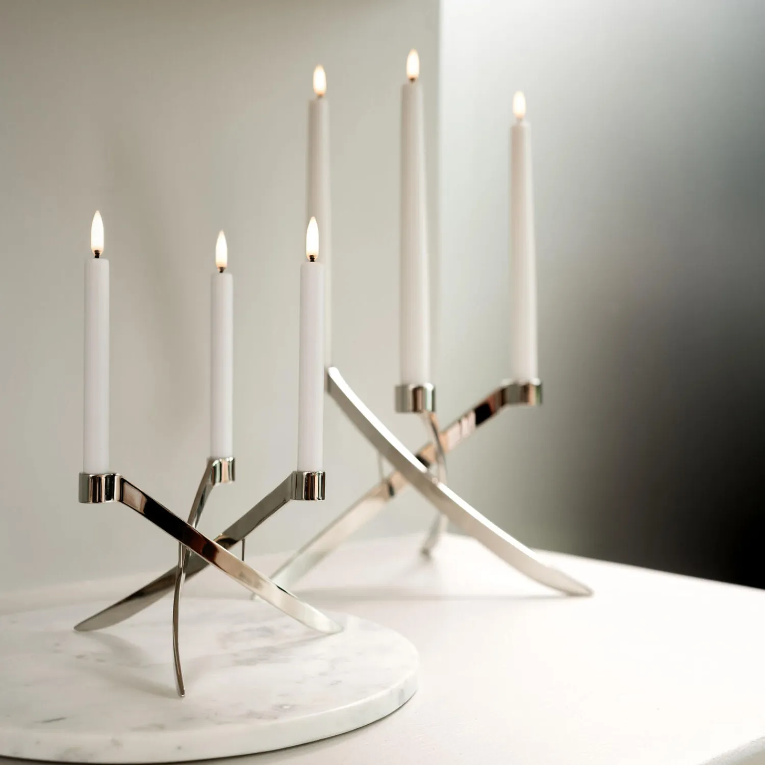 Hot Uyuni Lighting LED Mini Taper Candle 14 cm 2 pcs, nordic white