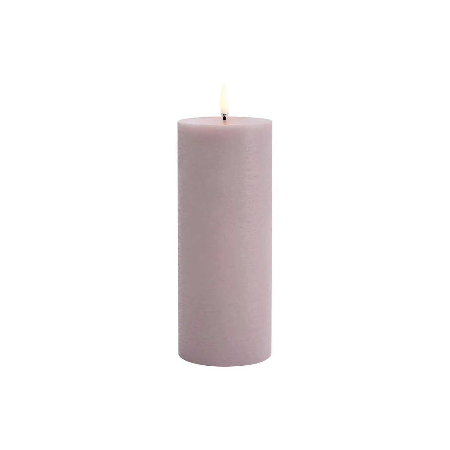 Discount Uyuni Lighting LED Pillar Candle 20 cm, light lavender