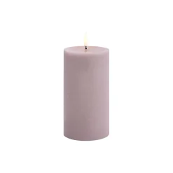 Uyuni Lighting Lys & Duftlys<LED Pillar Candle 15 cm, light lavender
