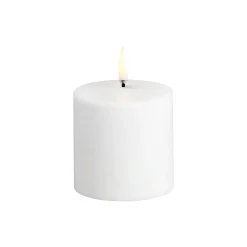 Hot Uyuni Lighting LED Pillar Candle 7 cm, nordic white