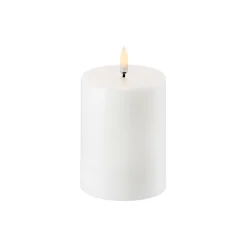 Discount Uyuni Lighting LED Pillar Candle 10 cm, nordic white