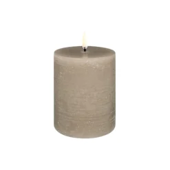 Sale Uyuni Lighting LED Pillar Candle 10 cm, sandstone
