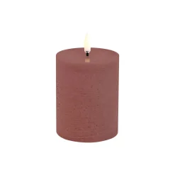Uyuni Lighting Lys & Duftlys<LED Pillar Candle 10 cm, terracotta