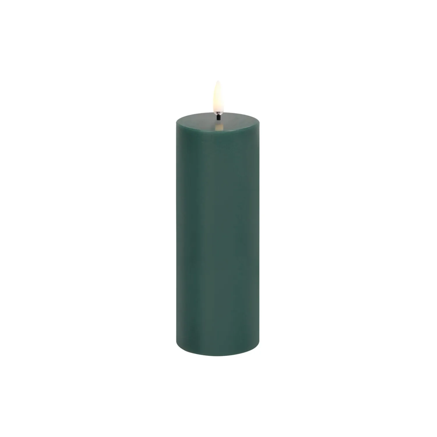 Discount Uyuni Lighting LED pillar candle, pine green