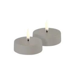 Discount Uyuni Lighting LED rechargeable maxi tealight 2 stk., sandstone